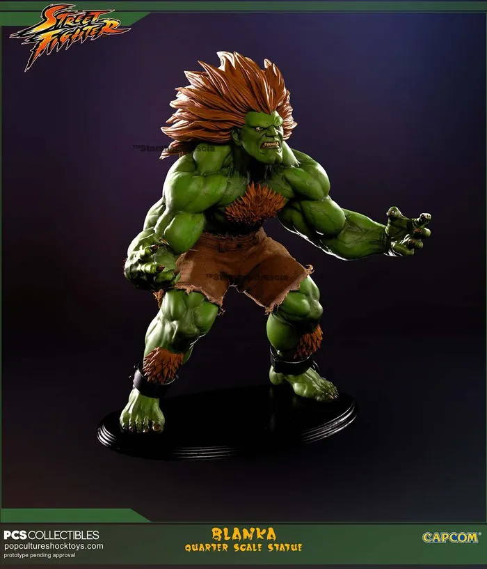 STREET FIGHTER - Blanka Mixed Media 1/4 Statue