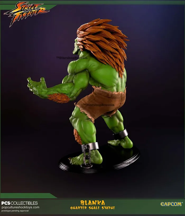 STREET FIGHTER - Blanka Mixed Media 1/4 Statue