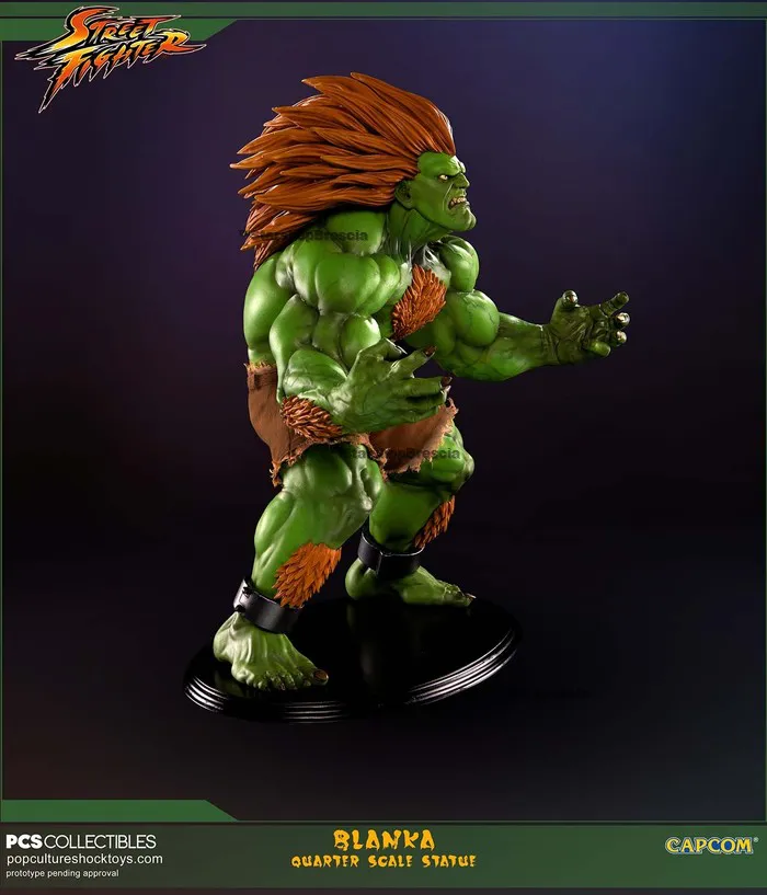 STREET FIGHTER - Blanka Mixed Media 1/4 Statue
