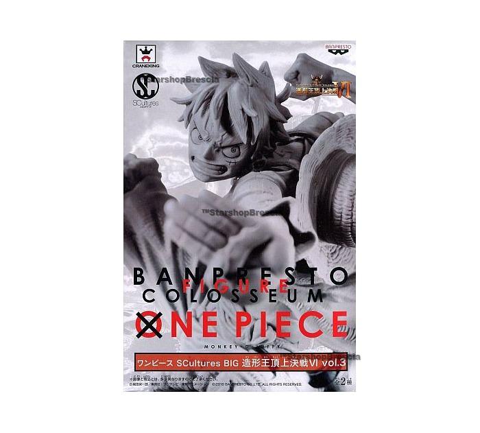 ONE PIECE - SCultures 6 Vol.3 Monkey D. Luffy Special Color Ver. Pvc Figure