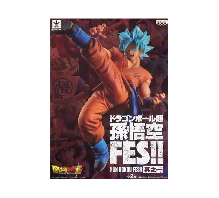 DRAGON BALL - Super - FES!! Vol.1 Goku Super Saiyan God Super Saiyan Pvc Figure