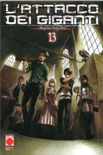 L'ATTACCO DEI GIGANTI 13 GENERATION MANGA 13