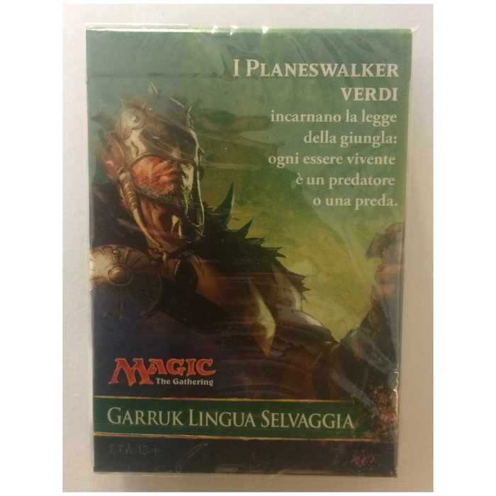 MAGIC THE GATHERING - Mazzo I Planeswalker Verdi - Garruk Lingua Selvaggia - Italiano