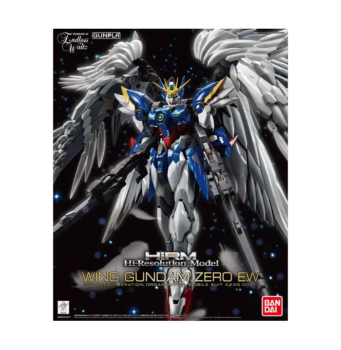 GUNDAM - 1/100 High Resolution Wing Gundam Zero EW Model Kit