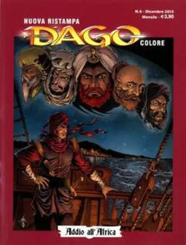 DAGO COLORE 06 NUOVA RISTAMPA ADDIO ALL'AFRICA