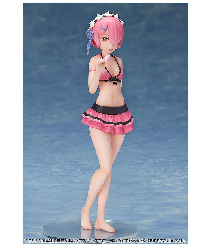 RE:ZERO Starting Life in Another World - Ram Swimsuit Ver. 1/12 Pvc Figure