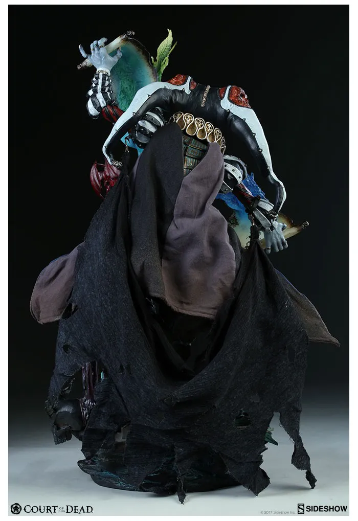 COURT OF THE DEAD - Malavestros Deaths Chronicler Fool Premium Format Figure 1/4 Statue