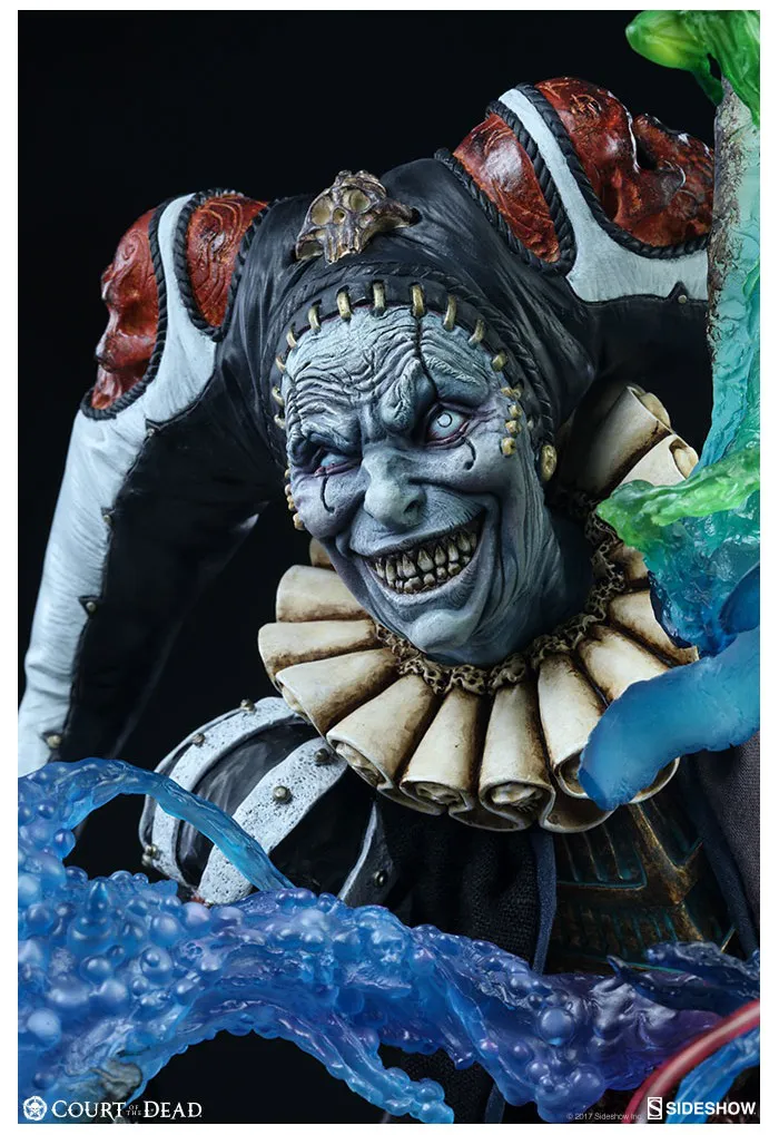 COURT OF THE DEAD - Malavestros Deaths Chronicler Fool Premium Format Figure 1/4 Statue