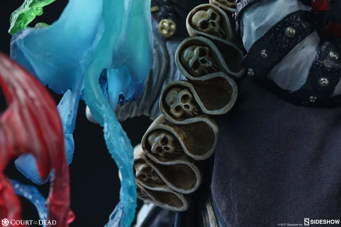 COURT OF THE DEAD - Malavestros Deaths Chronicler Fool Premium Format Figure 1/4 Statue