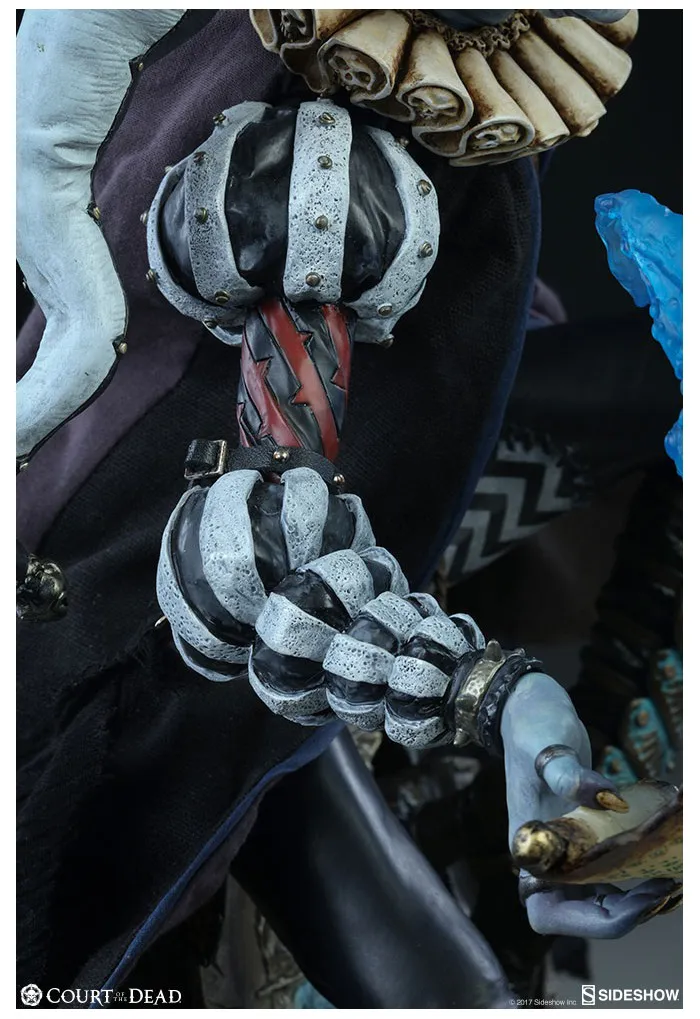 COURT OF THE DEAD - Malavestros Deaths Chronicler Fool Premium Format Figure 1/4 Statue