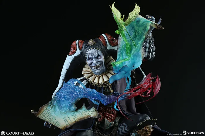 COURT OF THE DEAD - Malavestros Deaths Chronicler Fool Premium Format Figure 1/4 Statue