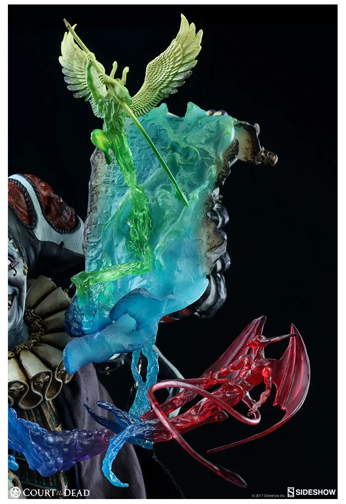 COURT OF THE DEAD - Malavestros Deaths Chronicler Fool Premium Format Figure 1/4 Statue