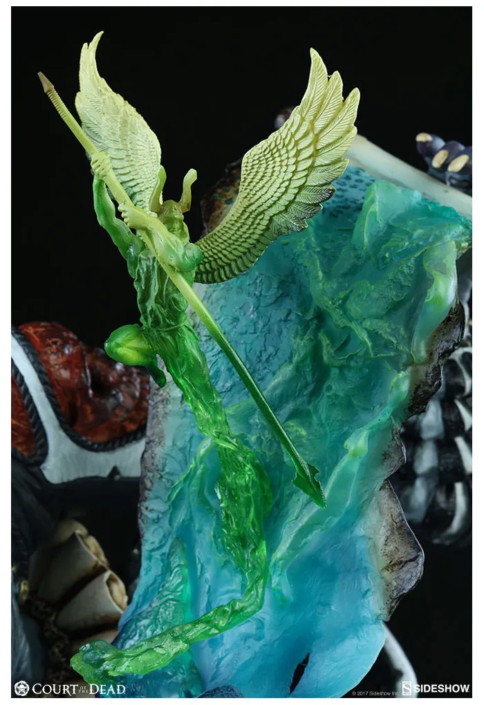 COURT OF THE DEAD - Malavestros Deaths Chronicler Fool Premium Format Figure 1/4 Statue