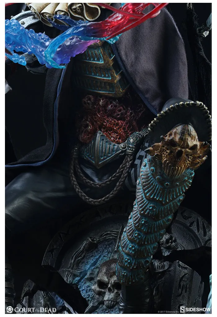 COURT OF THE DEAD - Malavestros Deaths Chronicler Fool Premium Format Figure 1/4 Statue