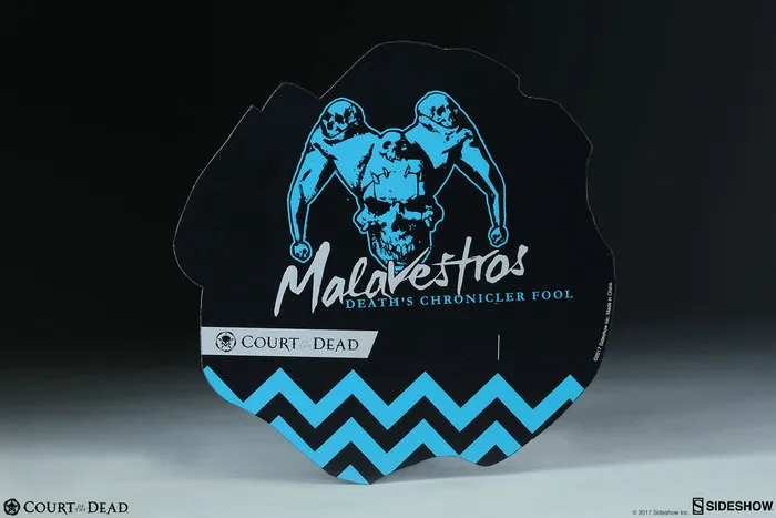 COURT OF THE DEAD - Malavestros Deaths Chronicler Fool Premium Format Figure 1/4 Statue