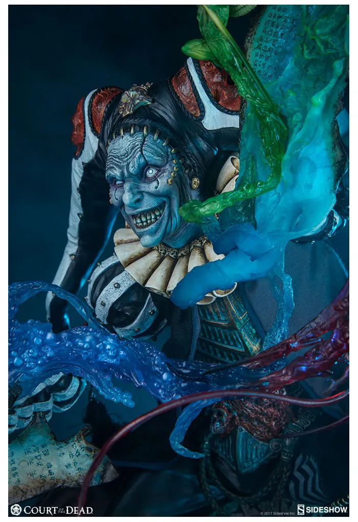 COURT OF THE DEAD - Malavestros Deaths Chronicler Fool Premium Format Figure 1/4 Statue