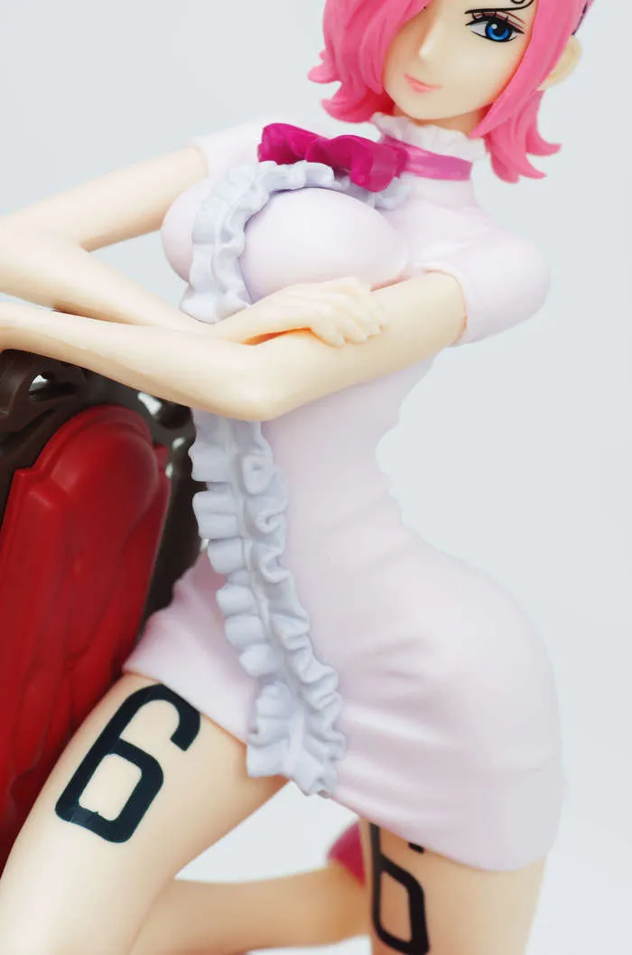 ONE PIECE - Girly Girls Reiju White Ver. Pvc Figure