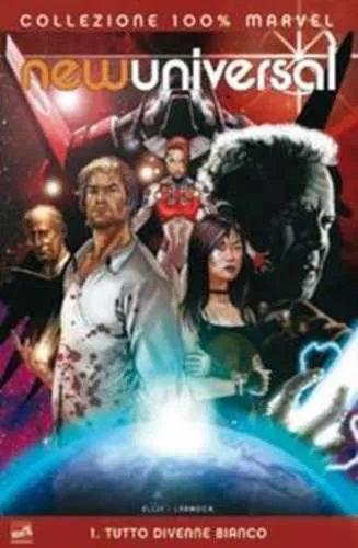NEW UNIVERSAL 01 TUTTO DIVENNE BIANCO COLLEZIONE 100% MARVEL