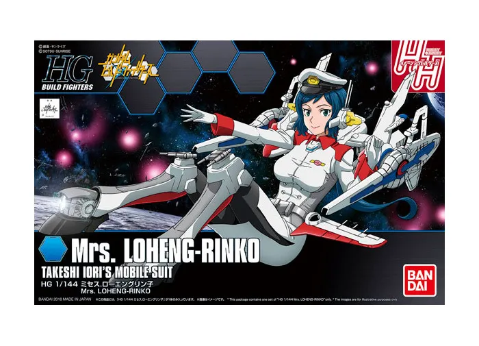 GUNDAM - 1/144 LR-01 Mrs. Loheng-rinko Model Kit HGBF # 067