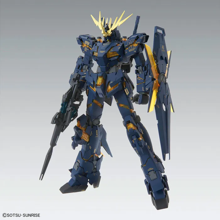 GUNDAM - 1/100 Unicorn Gundam 02 Banshee Ver. Ka Model Kit Master Grade MG