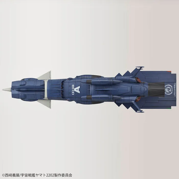 YAMATO STAR BLAZERS 2202 - 1/1000 Earth Federation Andromeda Class 3rd Ship Apollo Norm Model Kit