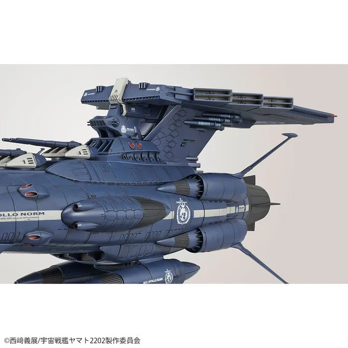 YAMATO STAR BLAZERS 2202 - 1/1000 Earth Federation Andromeda Class 3rd Ship Apollo Norm Model Kit