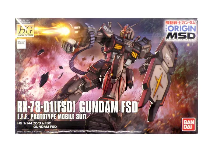 GUNDAM - 1/144 RX-78-01 FSD Model Kit HGGO # 021