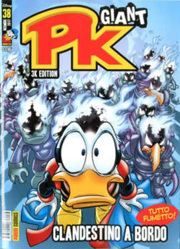 PK GIANT 38 CLANDESTINO A BORDO
