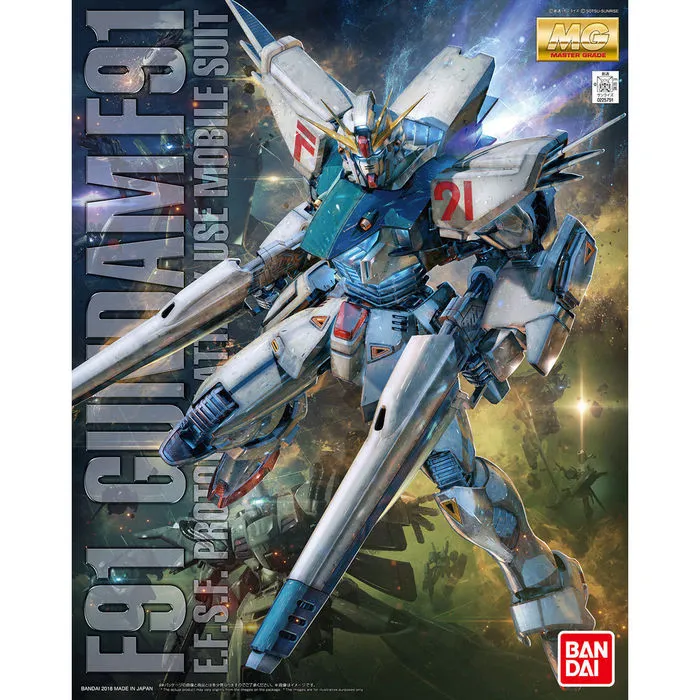GUNDAM - 1/100 F91 Ver. 2.0 Master Grade Model Kit MG