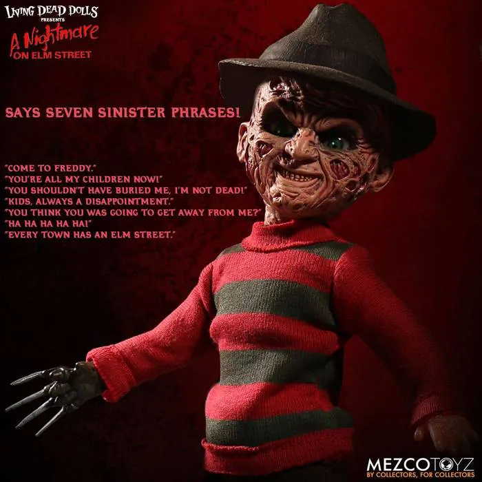NIGHTMARE - On Elm Street - Freddy Krueger Living Dead Dolls
