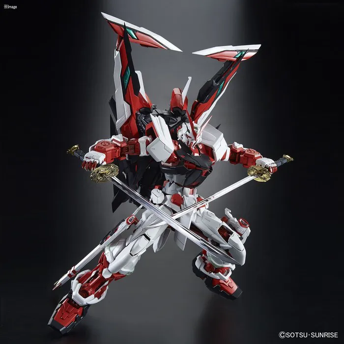 GUNDAM - 1/60 Astray Red Frame Kai Perfect Grade Model Kit PG MBF-P02KAI