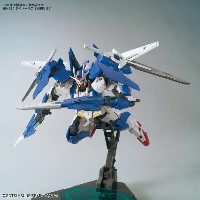 GUNDAM - 1/144 GN-0000DVR/A Gundam 00 Diver Ace Model Kit HGBD # 009