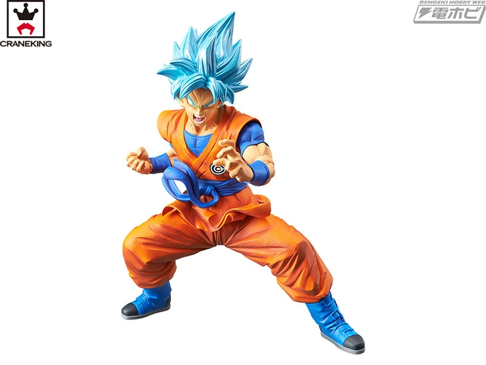 DRAGON BALL - Heroes - Chouzetsu Gikou Vol.1 Son Goku SSJ God SS Pvc Figure