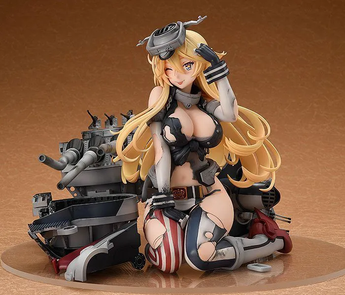 KANTAI COLLECTION - KAN COLLE - Iowa Half-Damaged Heavy Armament Ver. 1/8 Pvc Figure