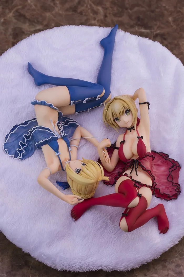 FATE/EXTRA - Nero Claudius & Arturia Pendragon 1/7 Pvc Figure