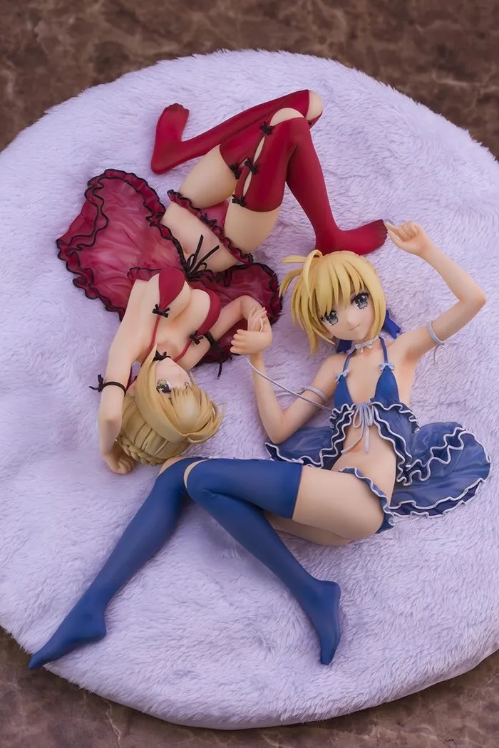 FATE/EXTRA - Nero Claudius & Arturia Pendragon 1/7 Pvc Figure