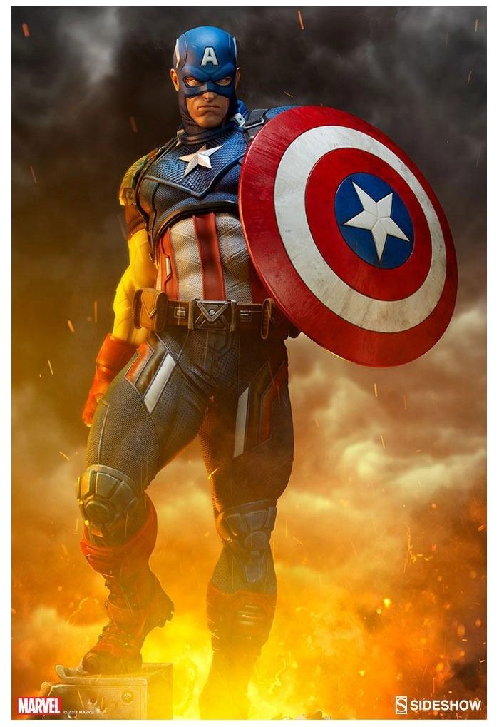 MARVEL - Captain America Premium Format Figure 1/4 Statue