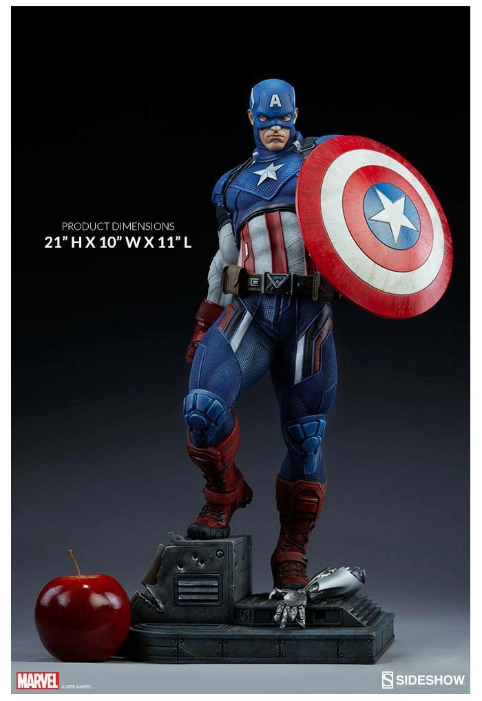 MARVEL - Captain America Premium Format Figure 1/4 Statue