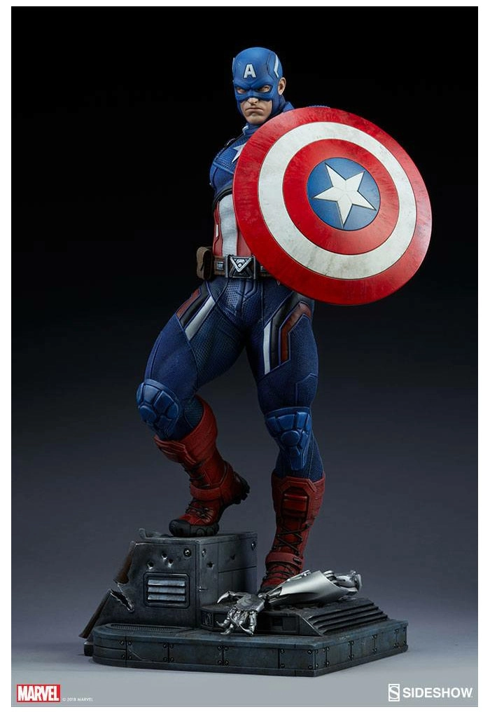 MARVEL - Captain America Premium Format Figure 1/4 Statue