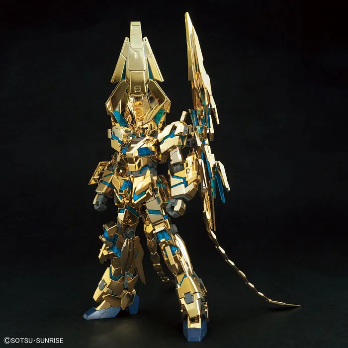 GUNDAM - 1/144 RX-0 Unicorn 03 Phenex Destroy Mode Narrative Ver. Gold Coating Model Kit HGUC # 216