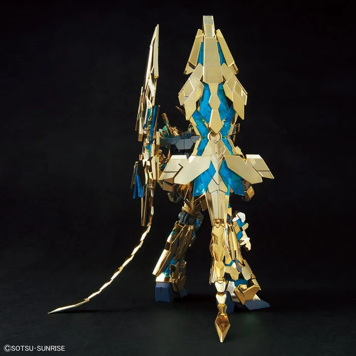 GUNDAM - 1/144 RX-0 Unicorn 03 Phenex Destroy Mode Narrative Ver. Gold Coating Model Kit HGUC # 216