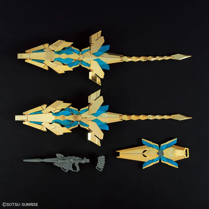 GUNDAM - 1/144 RX-0 Unicorn 03 Phenex Destroy Mode Narrative Ver. Gold Coating Model Kit HGUC # 216
