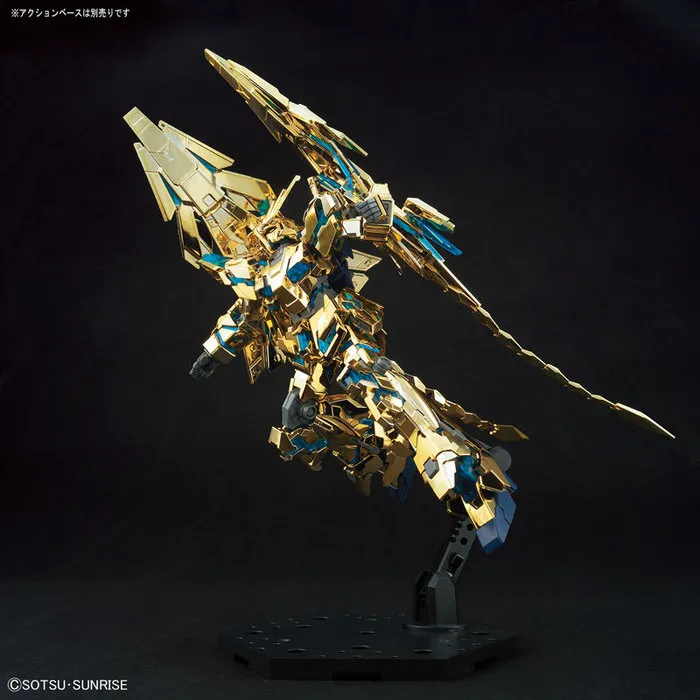 GUNDAM - 1/144 RX-0 Unicorn 03 Phenex Destroy Mode Narrative Ver. Gold Coating Model Kit HGUC # 216