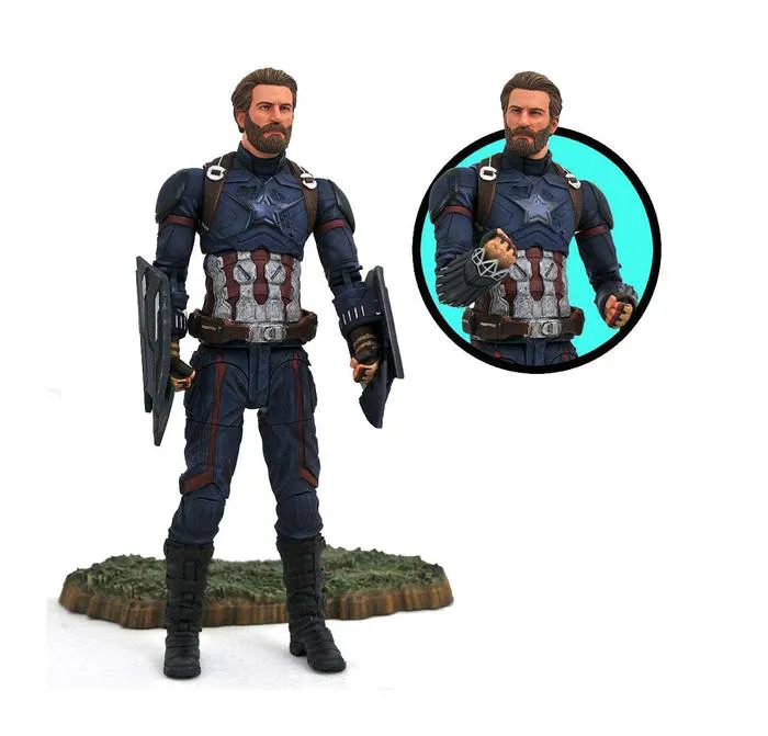 MARVEL - Avengers Infinity - Captain America Marvel Select Action Figure