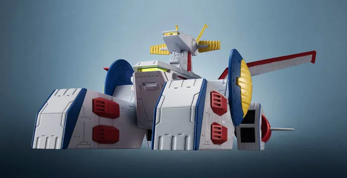 GUNDAM - 1/1700 Kikan Taizen E.F.S.F Pegasus-Class Assault Landing Craft White Base