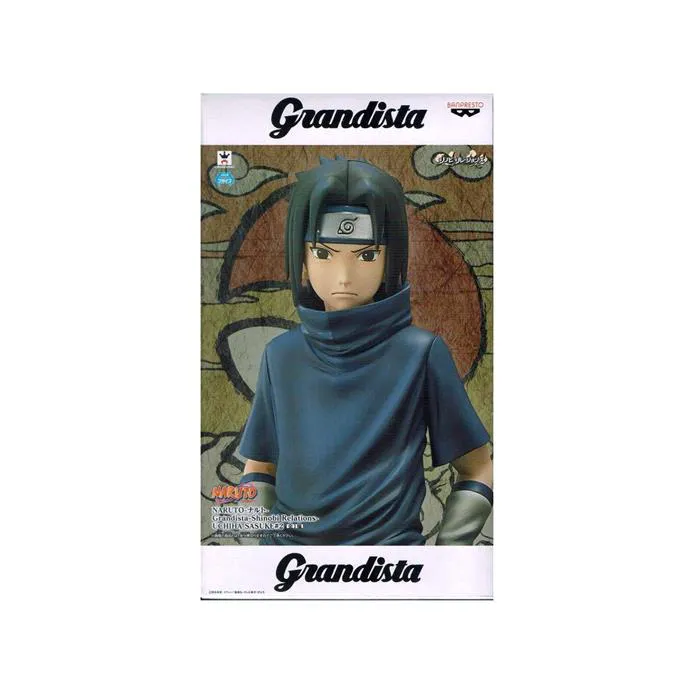 NARUTO - Grandista Shinobi Relations Sasuke Uchiha Ver. 2 DX Pvc Figure