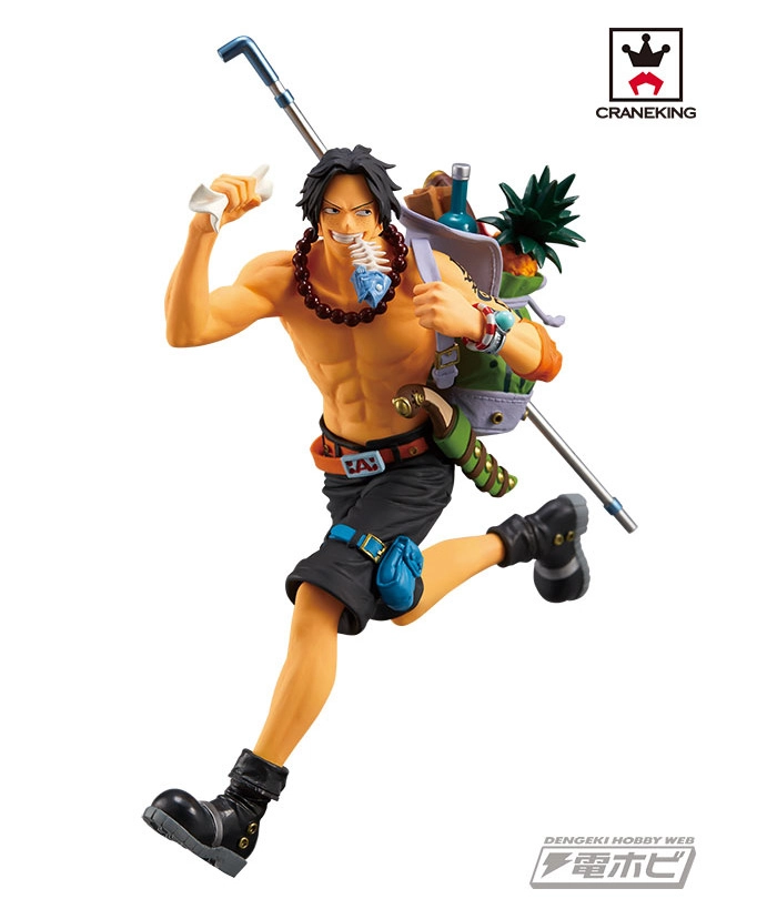ONE PIECE - Mania - Portgas D. Ace Pvc Figure - Damaged Box