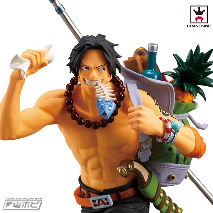 ONE PIECE - Mania - Portgas D. Ace Pvc Figure - Damaged Box