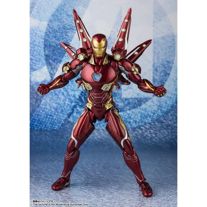 MARVEL - Avengers Endgame - Iron Man Mark 50 Nano Weapons Set 2 S.H. Figuarts Action Figure