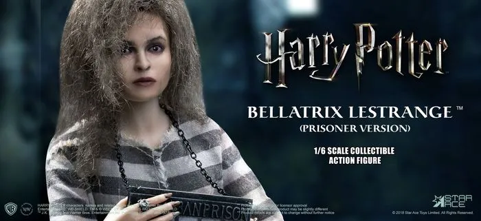 HARRY POTTER - Bellatrix Lestrange Prisoner Ver. 1/6 Action Figure 12"